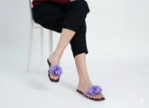 Zara Flat purple