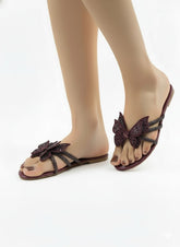 Layali Butterfly Mahroon