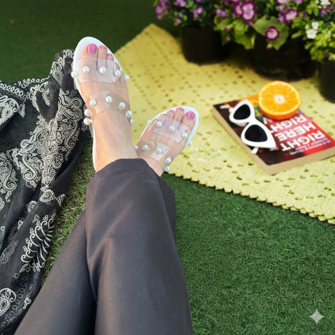 Transparent Stylish  White