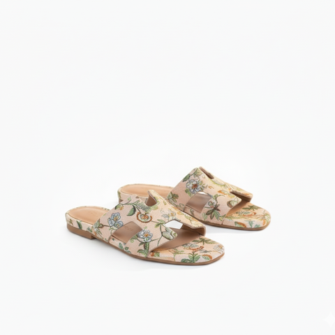 H Style Printed Peach