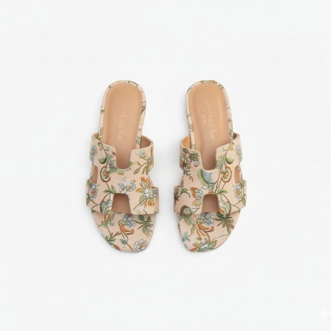 H Style Printed Peach