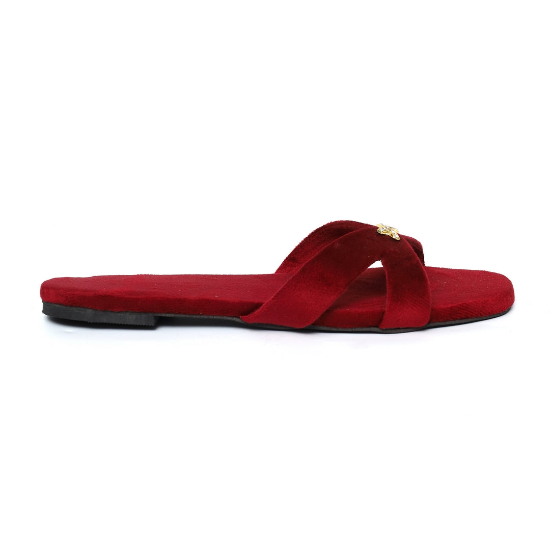 X Style Flats Red